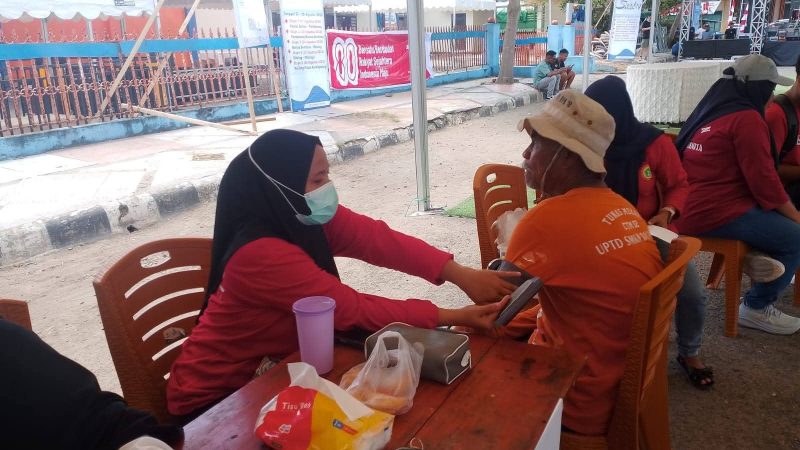 Pastikan Kondisi, Peserta Sandeq Silumba Jalani Pemeriksaan Kesehatan