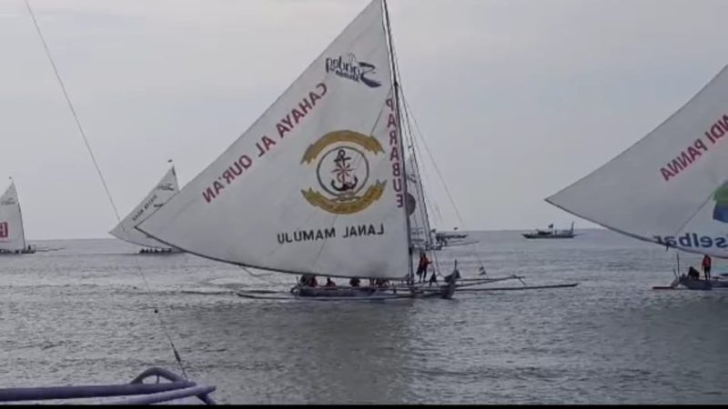 Lanal Mamuju Dukung Penuh Kelancaran Sandeq Silumba 2025