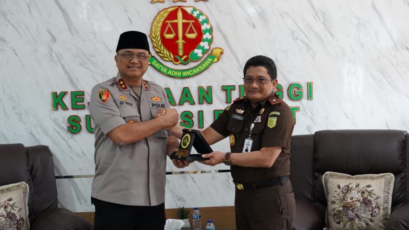 Kapolda Sulbar Silaturahmi ke Kejati untuk Penegakan Hukum Bermartabat