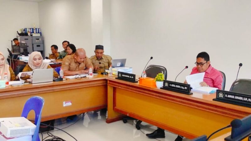 Evaluasi Penggunaan Anggaran 2024, Komisi IV DPRD Sulbar Tinjau Kinerja Dinas dan RSUD