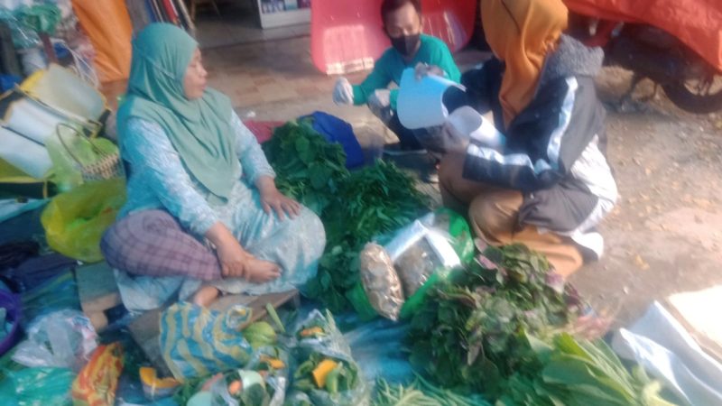 Distapang Sulbar Kolaborasi Dinas Pangan Polman dalam Pengambilan Sampel Pangan Segar