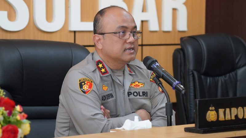 Kapolda Sulbar Perintahkan Jajaran Tingkatkan Strategi Pengamanan Unjuk Rasa untuk Cegah Anarkisme