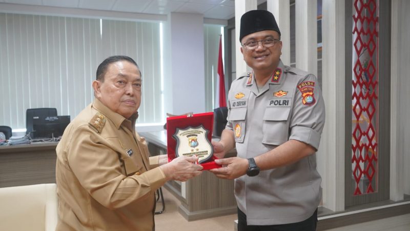 Kapolda Sulbar Silaturahmi ke Wagub: Perkuat Sinergi Demi Keamanan Daerah