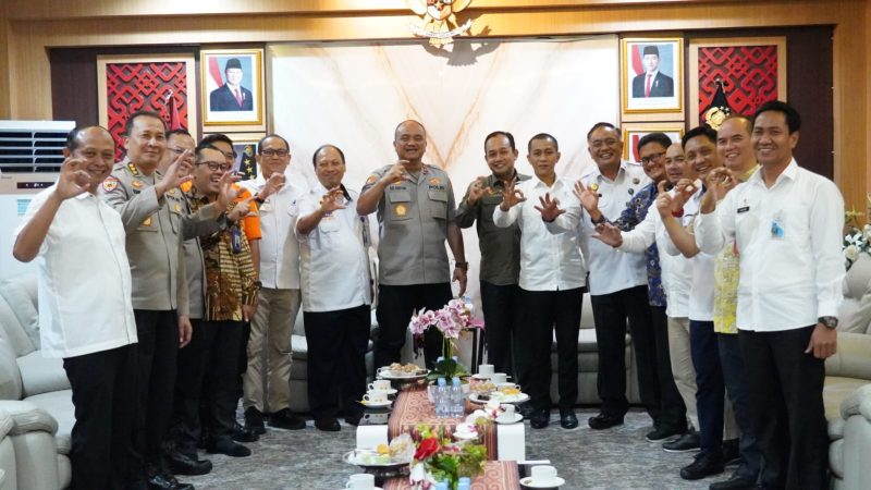 Prioritaskan Keamanan dan Pembangunan Daerah, Kapolda Sulbar Jalin Sinergi dengan Lintas Sektoral