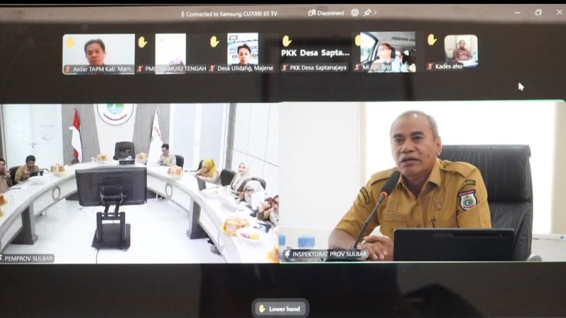 Inspektorat Sulbar Sebut Pemprov Kejar Target SDM Unggul dan Penurunan Stunting 27,6 Persen