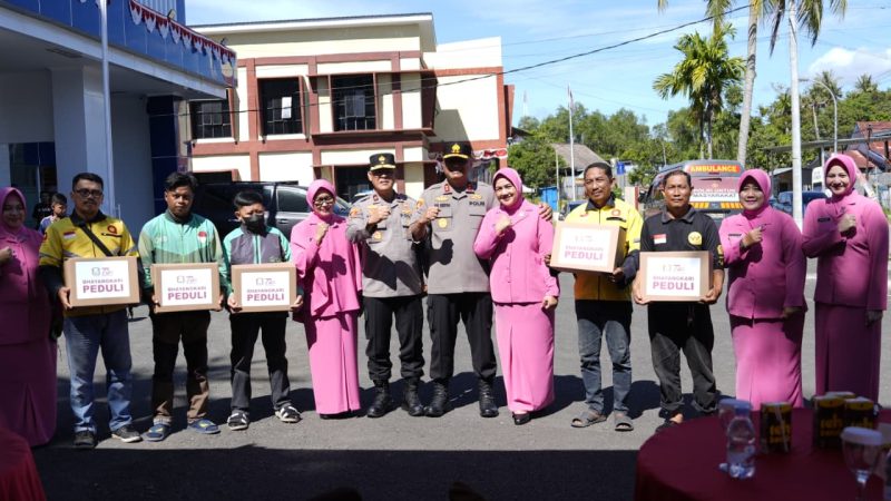Semarak Hut Lalu Lintas ke-70, Kapolda Sulbar harapkan Kegiatan Bakhti Kesehatan Memberikan Manfaat