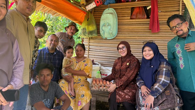 Wakil Ketua DPRD Sulbar Terjun Langsung Pantau Penanganan Stunting dan Kemiskinan Ekstrem
