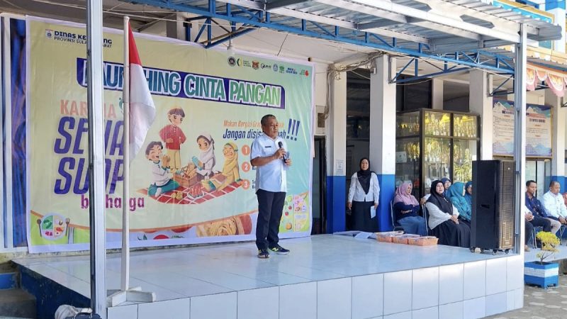 Kadis Ketapang Sulbar Ajak Warga Selamatkan Pangan saat Lauching Program Cinta Pangan
