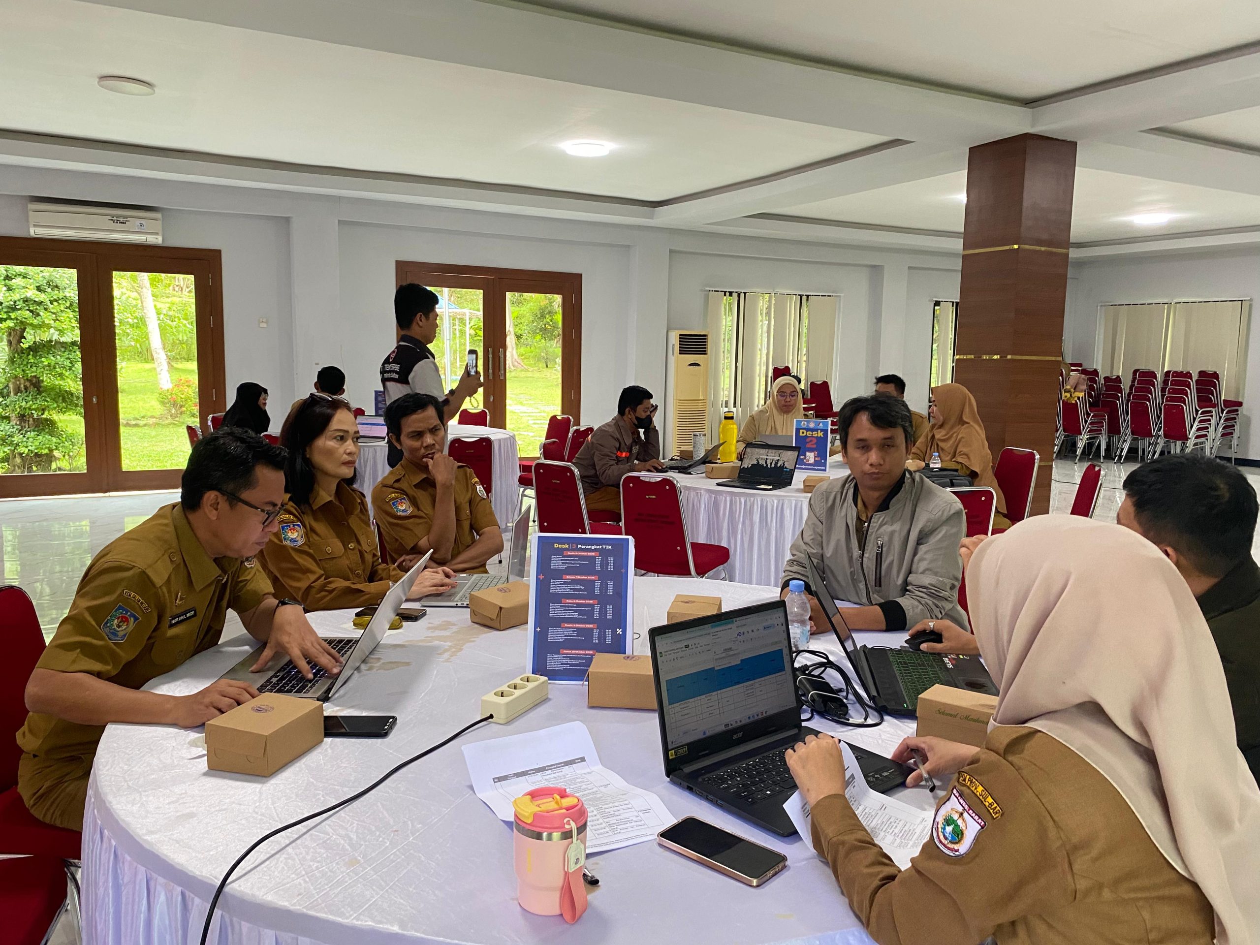 DPMPTSP Sulbar Ikuti Asistensi Penyusunan Dokumen SPBE