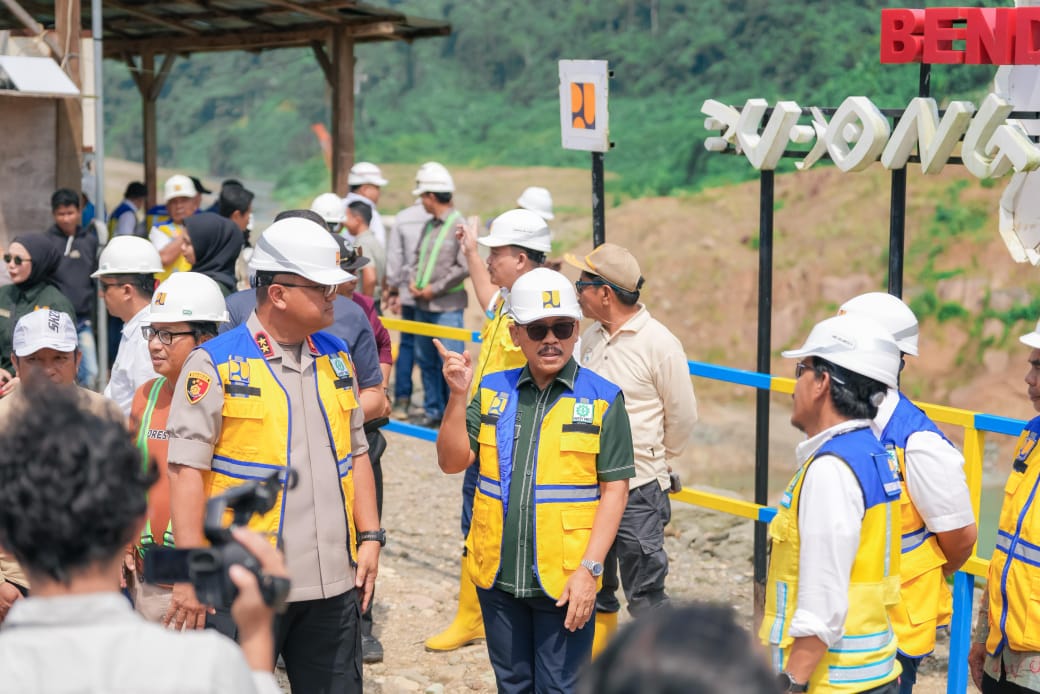 Proyek Bendungan Budong-budong, Gubernur Sulbar Minta Pelibatan Pengusaha Lokal