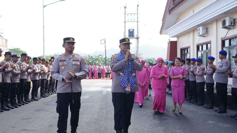 Penguatan Kapasitas Operasional, Kapolda Sulbar Kunker ke Polres Mateng