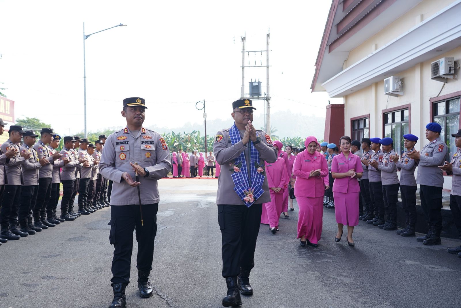 Penguatan Kapasitas Operasional, Kapolda Sulbar Kunker ke Polres Mateng