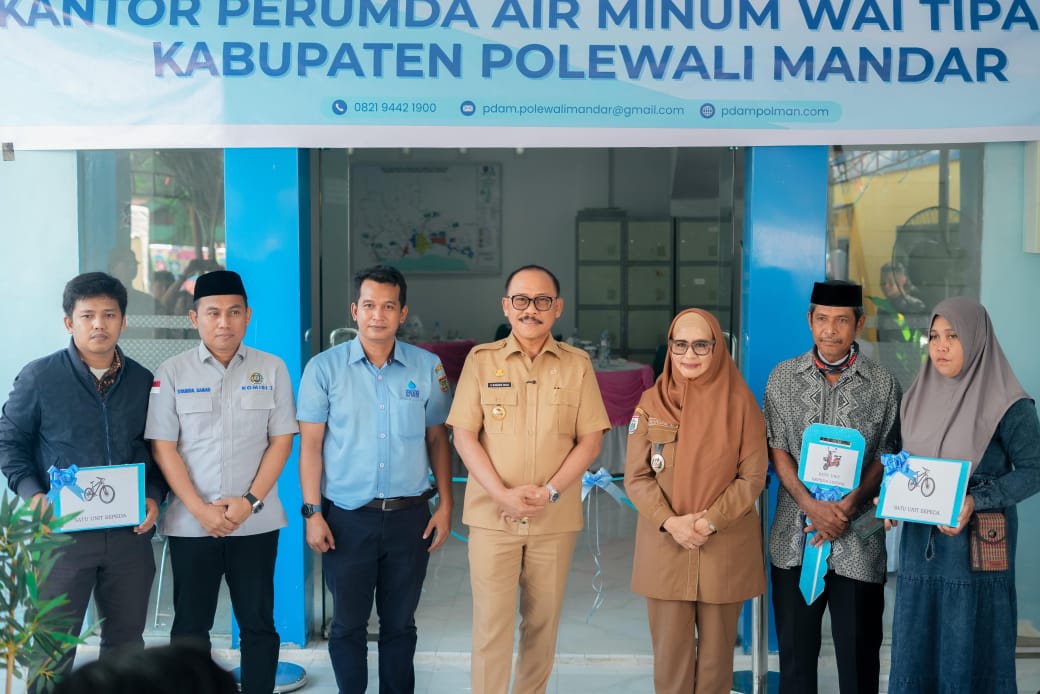 Gubernur Suhardi Duka: PDAM Polman Bisa Jadi Contoh bagi PDAM Lain dengan Layanan Inovatif