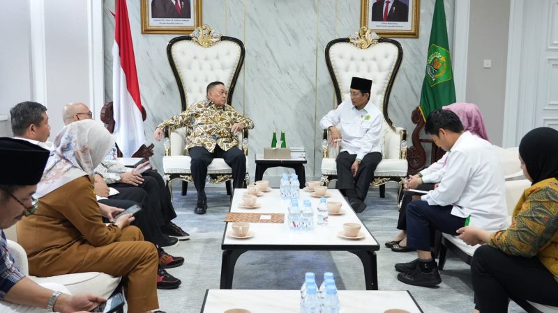 Wagub Sulbar Bahas Kolaborasi Program Keagamaan dengan Kemenag RI