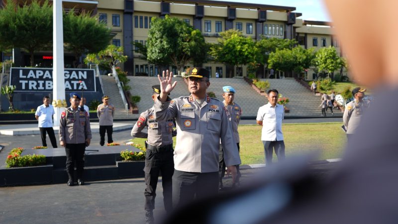 Kapolda Sulbar Bakar Semangat Kesatria Muda Bhayangkara: Disiplin dari Hati, Teladan Abadi