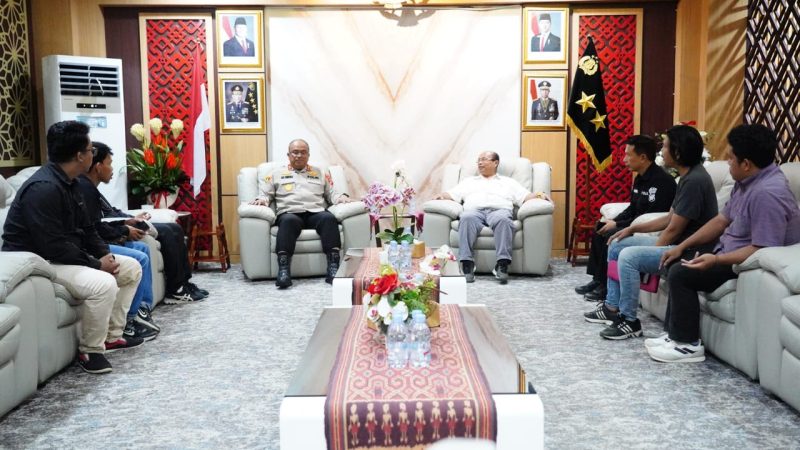 Sinergi Informasi Jaga Kamtibmas, Kapolda Sulbar Gandeng Wartawan