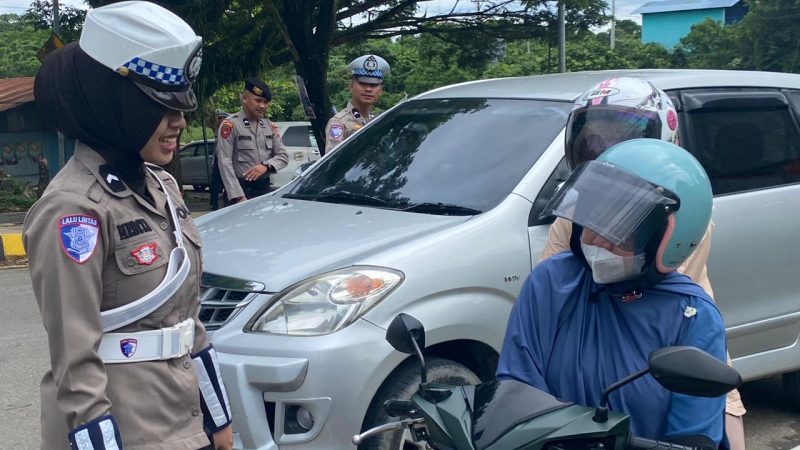 Polda Sulbar Ajak Pengendara Tertib Lalu Lintas Melalui Operasi Zebra Marano