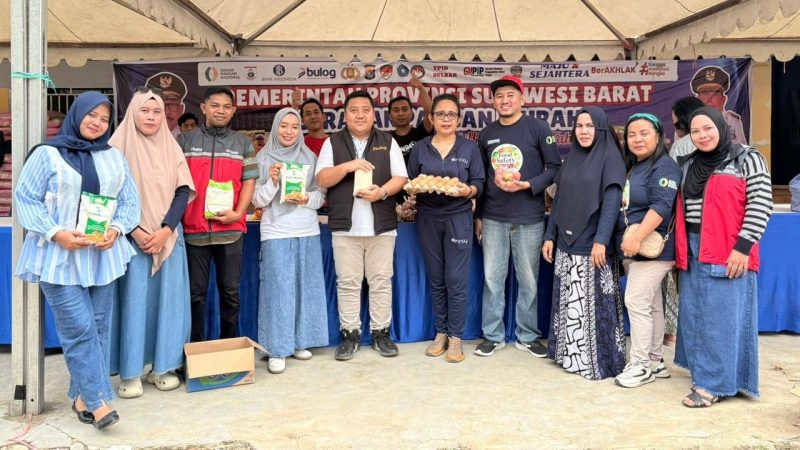 Pemprov Sulbar Gelar Gerakan Pangan Murah di Gereja Toraja Mamuju