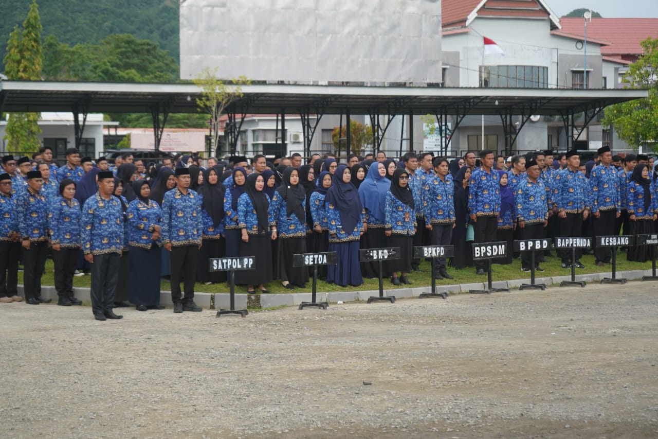 Wagub Sulbar Perketat Aturan dan Absensi ASN saat Upacara