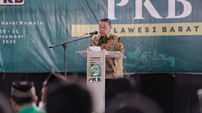 Di Muswil PKB, Wagub Sulbar Ajak Partai Perkuat Panca Daya dan Persatuan Daerah