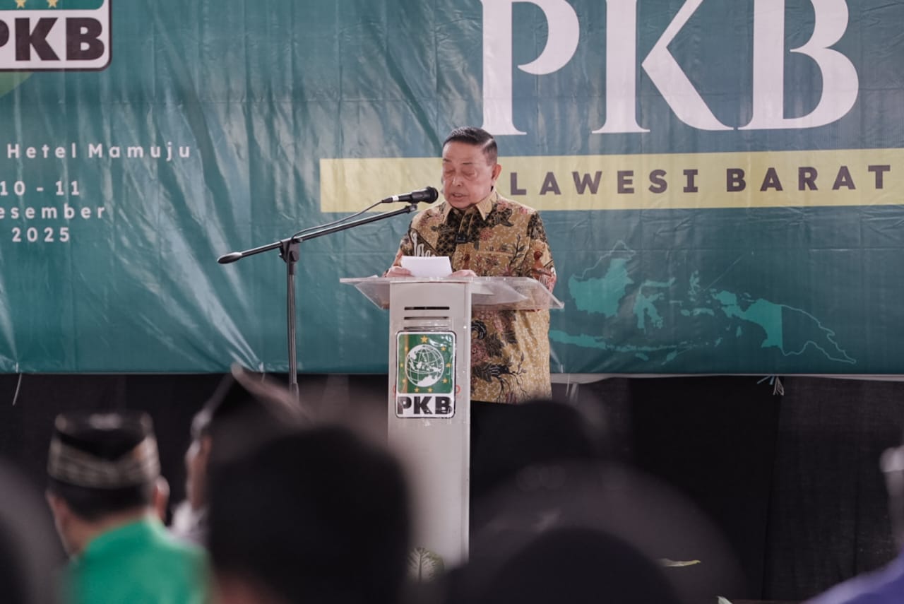 Di Muswil PKB, Wagub Sulbar Ajak Partai Perkuat Panca Daya dan Persatuan Daerah
