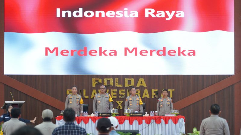 Kapolda Sulbar Tegaskan ‘Zero Tolerance’ untuk Narkoba