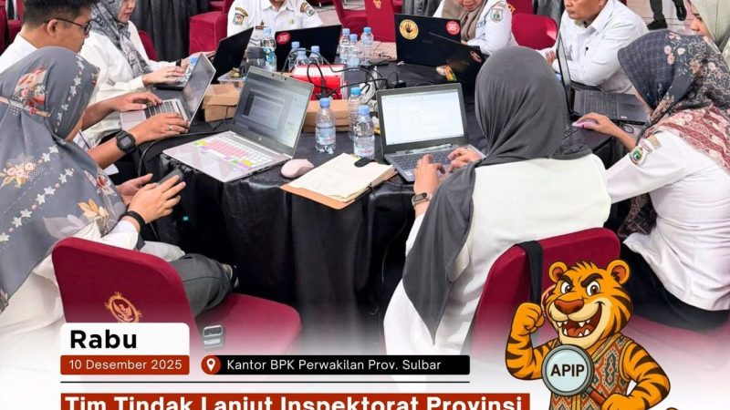 Inspektorat Sulbar Komitmen Wujudkan Tata Kelola Akuntabel melalui Rakor BPK RI