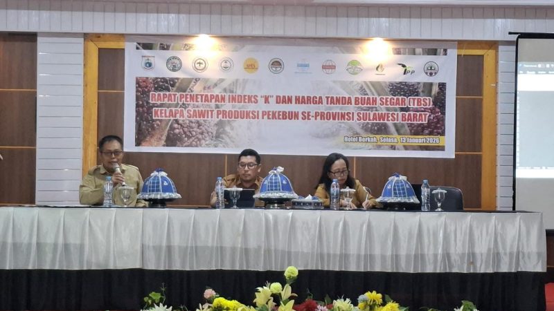 Harga TBS Kelapa Sawit Januari 2026 di Sulb Rp3.092,15