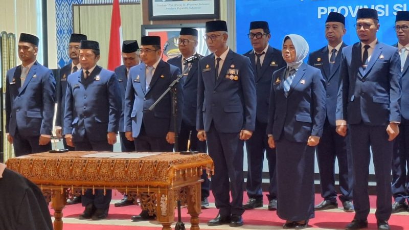 Bau Akram Dai Dilantik sebagai Kepala Dispoparekraf Sulbar Definitif