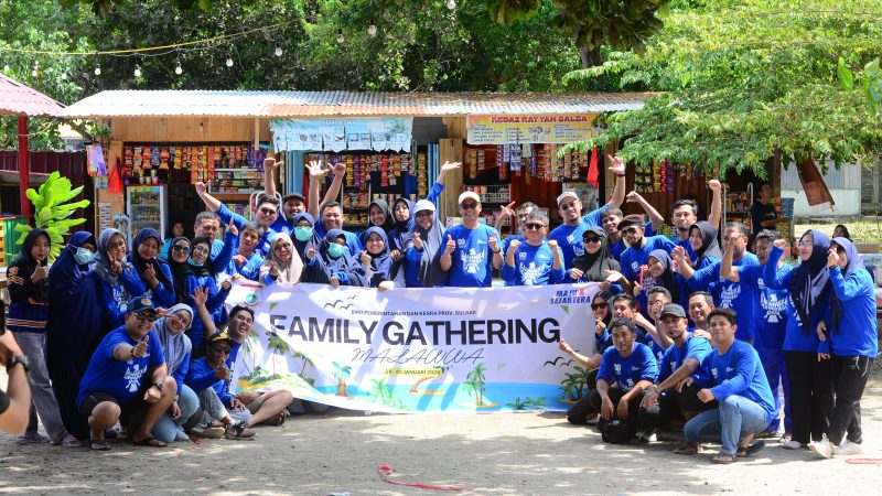Wujudkan Nilai ASN BerAKHLAK, Pemkesra Sulbar Pererat Hubungan melalui Family Gathering