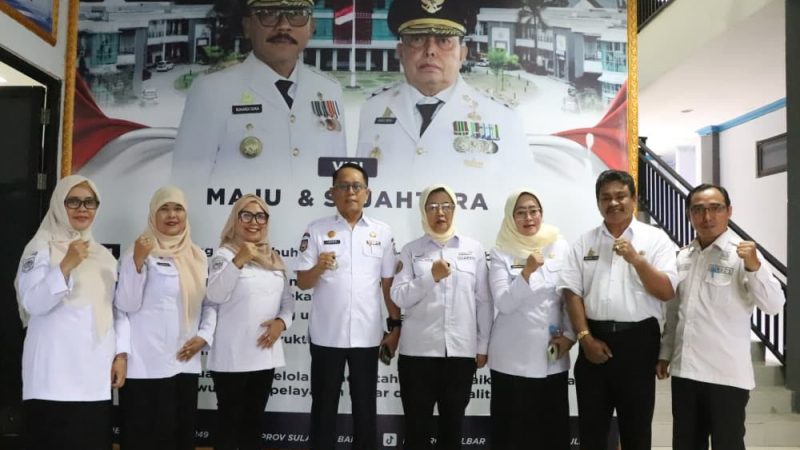 Sekda Sulbar Sidak di Dinsos P3A dan PMD, Pastikan Kedisiplinan ASN Terjaga