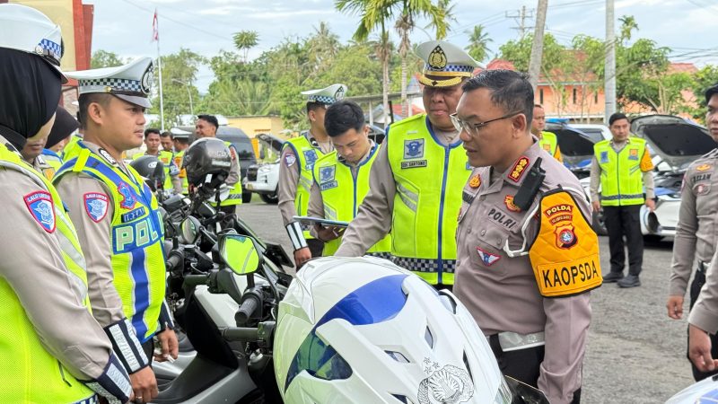 Dirlantas Polda Sulbar Pastikan Armada Dalam Kondisi Optimal Untuk Pelayanan yang Maksimal