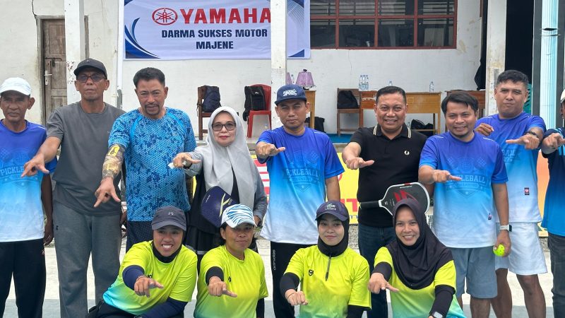 Buka Turnamen, Ketua KONI Sulbar Nilai Geliat Pickle Ball Luar Biasa Pesat