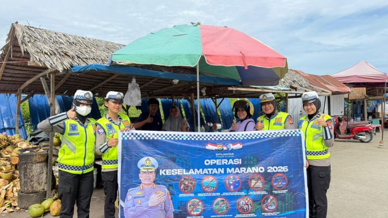 Ditlantas Polda Sulbar Ajak Pengendara Tetap Aman dan Selamat