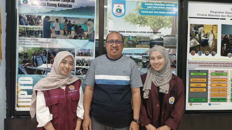 Kaji Purse Seine dan Ikan Tongkol, DKP Sulbar Fasilitasi Riset Lapangan Mahasiswa Unsulbar