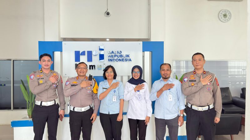 Dirlantas Lakukan Dialog Interaktif Operasi Keselamatan Marano di RRI Mamuju