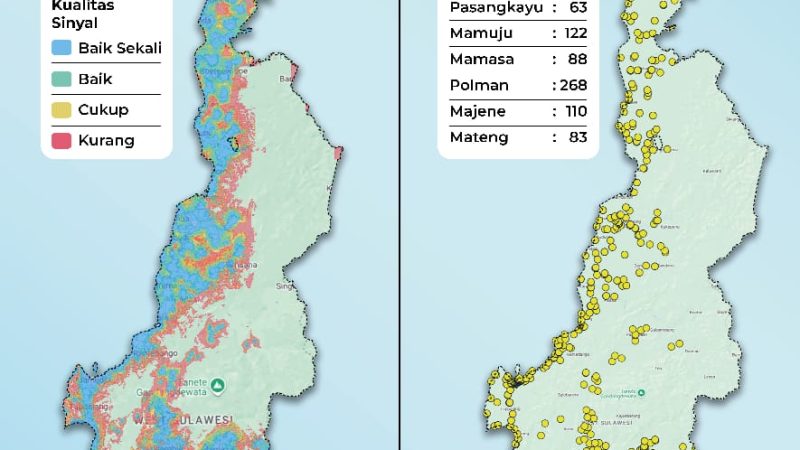 Intens Koordinasi ke Pusat, KominfoSS: Blankspot Sulbar Terus Menyusut