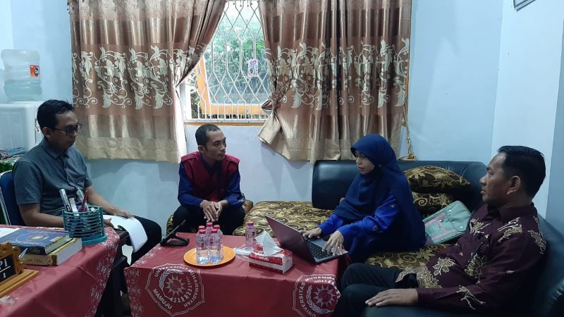 Laksanakan Sinkronisasi Data Calon Penerima Beasiswa, Pemkesra Sulbar Sambangi Kampus Unimaju