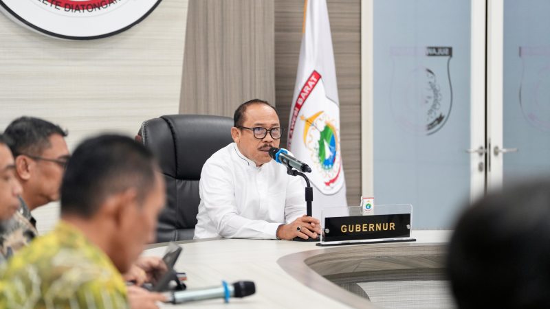 SPAM Regional Terkendala MoU, Gubernur Sulbar Minta Dua Daerah Satu Suara