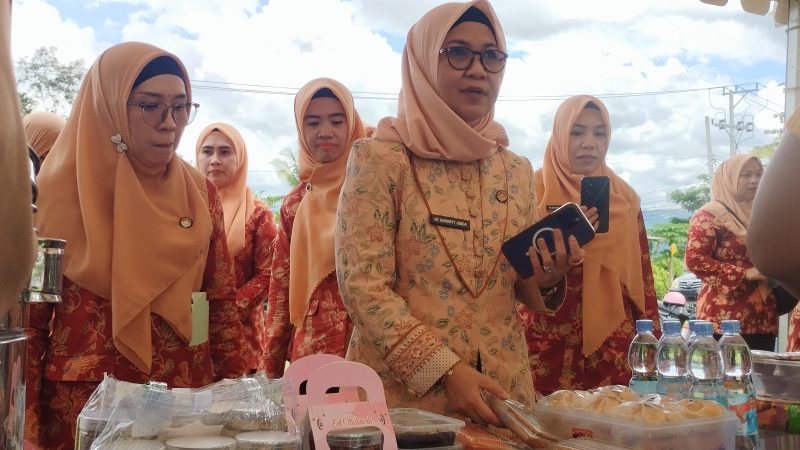 Penuhi Kebutuhan Masyarakat, DWP Sulbar Launching Pasar Ramadhan