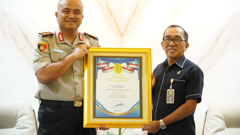 Kapolda Sulawesi Barat Bersama Pengadilan Tinggi Perkuat Sinergi Penegakan Hukum