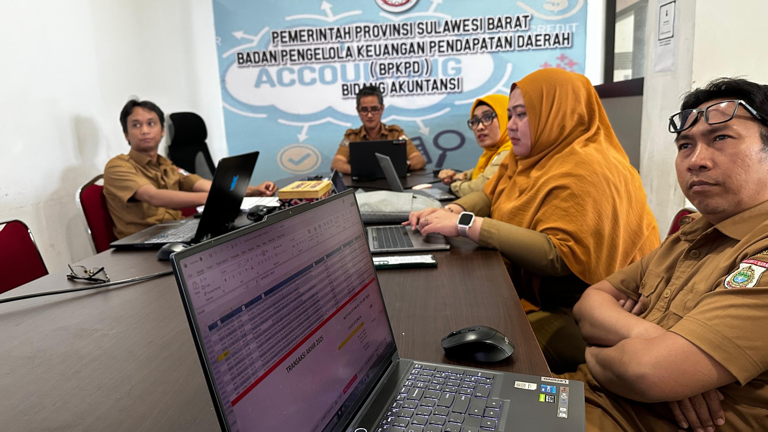 Sebelum Review Inspektorat, BPKAD Sulbar Matangkan LKPD 2025