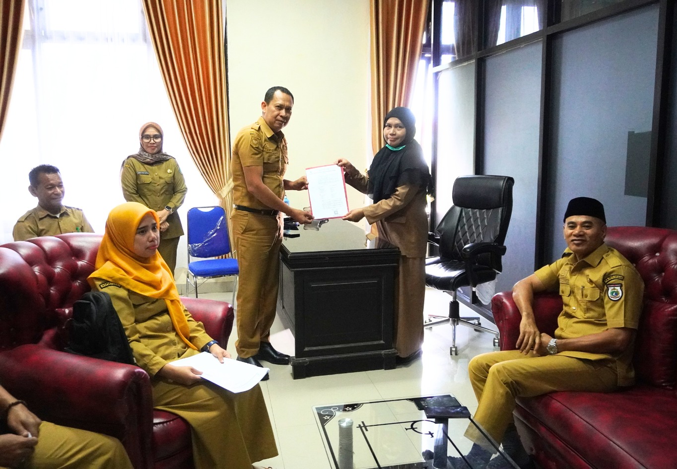 Inspektorat Sulbar Monitoring Perangkat Daerah di Pasangkayu