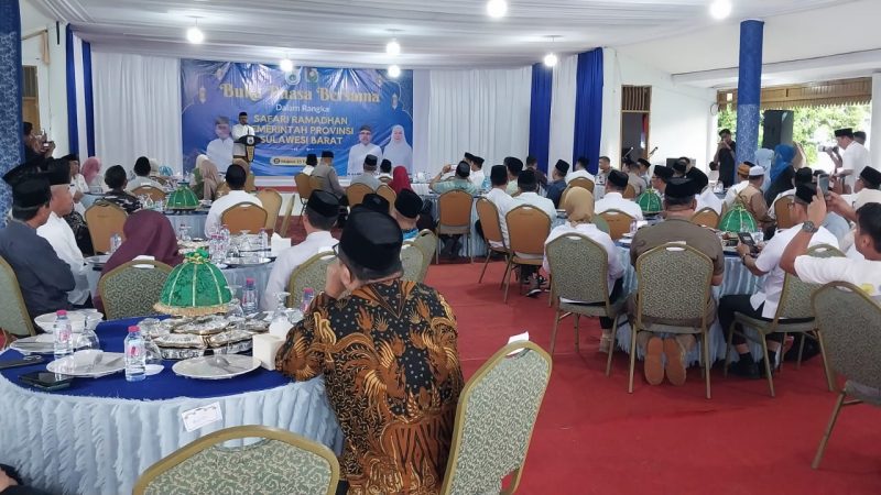 Safari Ramadan, Karo Pemkesra Sulbar: Ini Bagian Menyampaikan Program Prioritas Pemprov
