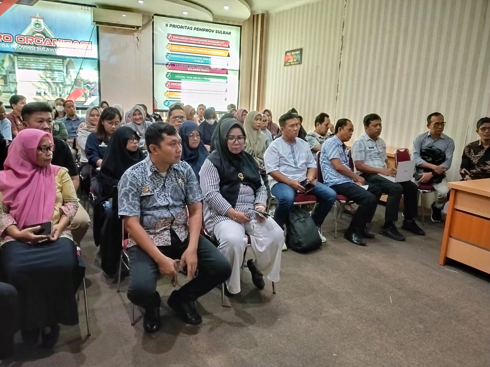 Siapkan Strategi Baru untuk 2026, DPMPTSP Sulbar Evaluasi Capaian Realisasi 2025