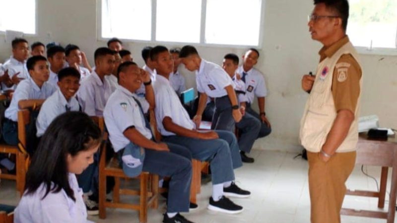 Wujudkan Satuan Pendidikan Aman Bencana, BPBD Sulbar Sinergi dengan Sekolah dan Dinas Pendidikan