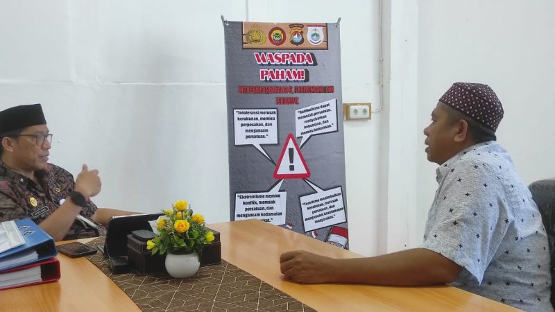 Bahaya Radikalisme, Kesbangpol Sulbar Jalin Kolaborasi dengan Densus 88 dan Pemuda Lintas Agama