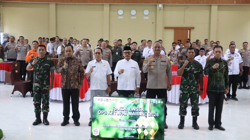 Gubernur Sulbar Hadiri Rakor Lintas Sektoral Kesiapan Pengamanan Idul Fitri 1447 H