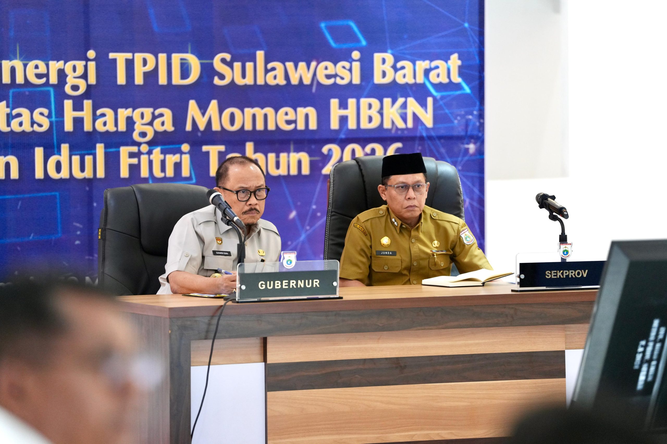 HLM TPID Sulbar Digelar, Gubernur Ajak Seluruh Kabupaten Perkuat Kolaborasi Atasi Inflasi