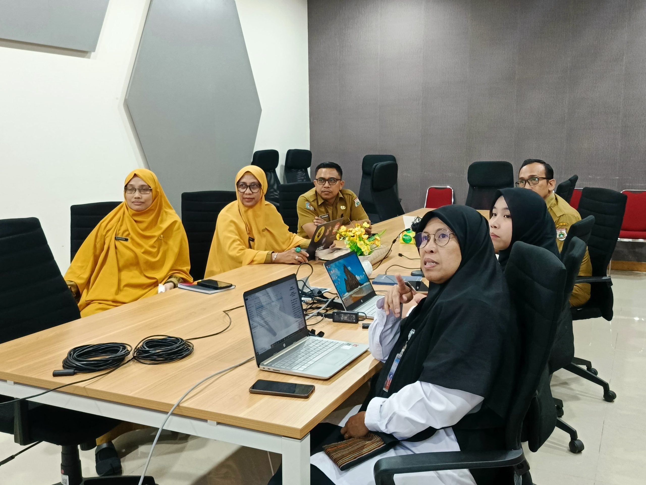Inspektorat Sulbar Bahas Pengisian Evidence dan Area of Improvement Bersama BPKP